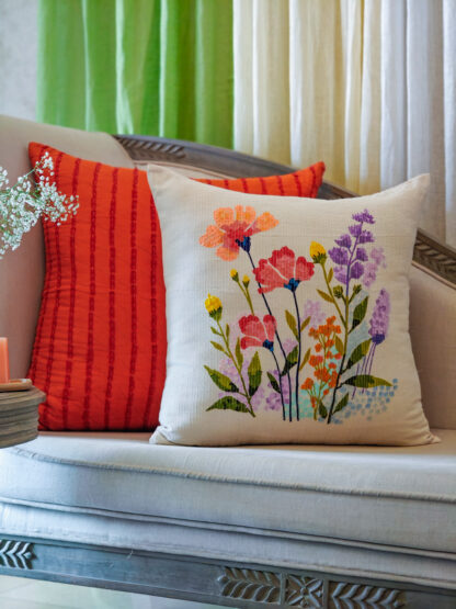 Calyz Aster Flower Cushion - Image 6